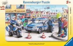 Ravensburger Puzzle Polizei für Kinder 15 Teile