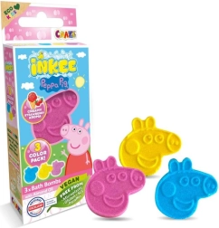 Inkee sprudelnde Badebomben PEPPA PIG Mini-Pack