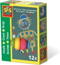 Bunte Kreide für Kinder, 12 Stück
