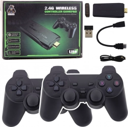 Retro-TV-Spielkonsole mit kabellosen Gamepads