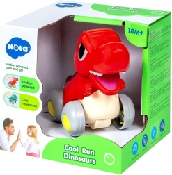 Interaktiver Dinosaurier auf Rädern mit beweglichem Kiefer