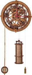 Wooden City industrielle Wanduhr 3D-Puzzle
