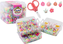 Perlen-Set für Schmuckanhänger im DIY-Faser-Köfferchen 1620 Stk