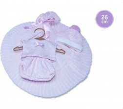 Kleidungsstück für Puppe Baby Llorens New Born 26 cm