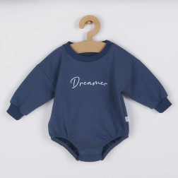 Baby-Body Baggy Koala Dreamer blau aus Sweatstoff