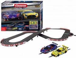 Carrera Digital 132 Pole to Podium Slotcar-Bahn 7,6 m mit Ferrari 296 GT3 und Mercedes-AMG GT3 Evo