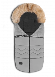 Lionelo Universal-Fußsack Frode Grey Dove