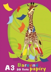 Farbige Papiere A3 – Set mit 20 Blatt