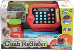 Kasse mit Waage und Scanner