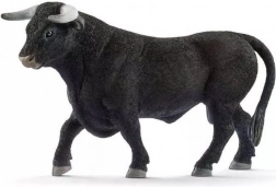 Schleich Farm World Schwarzer Stier Figur