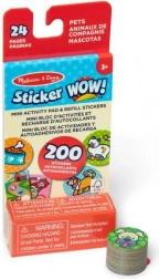 Sticker-Nachfüllung Haustiere für Melissa & Doug Sticker WOW
