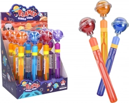 Leuchtender Seifenblasenstab Planet, 70 ml, 28 cm