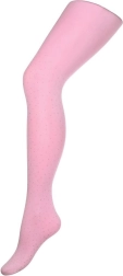 Kinder-Baumwollstrumpfhose New Baby hellrosa mit Punkten 116