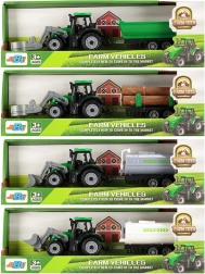 Bauernhof-Traktor mit Anhänger – Spielzeug für Kinder