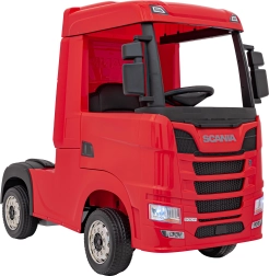 Elektrischer Kinder-Lkw SCANIA R‑SERIE, rot