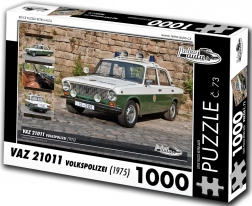 Puzzle RETRO-AUTA VAZ 21011 Volkspolizei (1975) – 1000 Teile