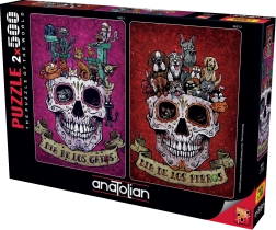 Puzzle Halloween 2×500 Teile ANATOLIAN