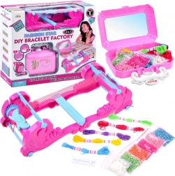 Armband-Fabrik für Kinder mit Perlen und Stickgarn