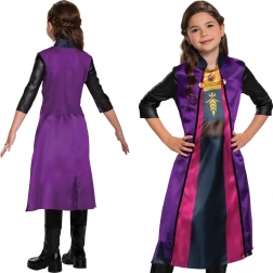 Mädchenkostüm Anna aus Disney Frozen 94–109 cm (3–4 Jahre)