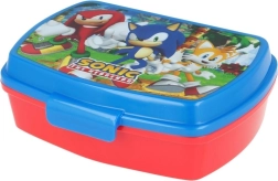 Kinder-Snackbox SONIC blau‑rot 750 ml