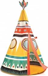 Kinderzelt Djeco Teepee im Stil eines Indianer-Tipis