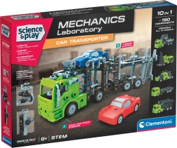 Clementoni Science & Play Mechanik-Labor – Autotransporter 10-in-1