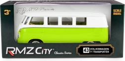 Metallmodell Volkswagen Samba Bus 1:32 grün
