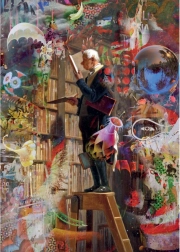 Puzzle Bücherwurm 1000 Teile