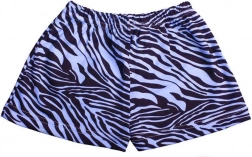 Kinder-Shorts New Baby Zebra blau