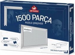 Puzzle-Rahmen 85x60 cm weiß