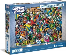 Puzzle Clementoni Impossible: DC Comics Justice League 1000 Teile