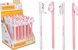 radierbarer Kugelschreiber 0,5 mm mit Kätzchenmotiv