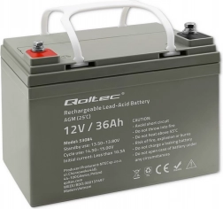 AGM-Akku 12 V 36 Ah, max. 540 A – QOLTEC