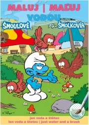 Wasser-Malbuch A5 – Die Schlümpfe 15 × 21 cm