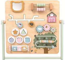 Holz-Aktivitätsboard Bauernhof für Kinder 2+