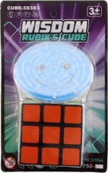 Faltwürfel und Knobel-Labyrinth