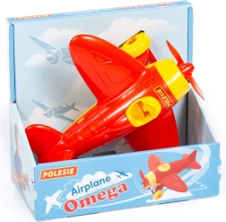Plastikflugzeug Omega für Kinder von Polesie – Rot