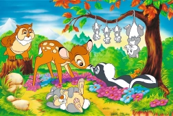 Puzzle Bambi und Waldfreunde 160 Teile