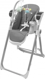 Kinder-Hochstuhl und Schaukel 2-in-1 NEW BABY Smart, grau