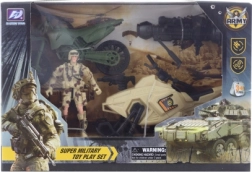 Militär-Spielset mit Roller für Kinder