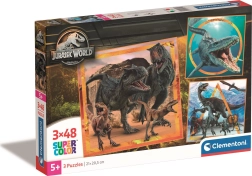 CLEMENTONI Puzzle Jurassic World 3x48 Teile