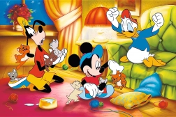 Trefl Puzzle Disney: Micky Maus und Freunde 600 Teile