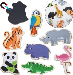 Viga Holzmagnete – Wildtiere, 20 Stk.