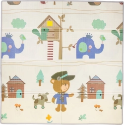 Kinder-Spielmatte 142 × 142 cm Bär Chipolino