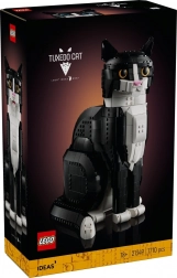 LEGO Ideas Bicolor-Katze (schwarz‑weiß)