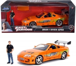 The Fast and the Furious Toyota Supra 1995 1:24 mit Brian O’Conner Figur