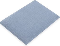 Musselin-Wärm- und Kühlkissen mit Kirschkernen NEW BABY Standard, blau