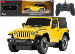 R/C Auto Jeep Wrangler JL Rubicon Gelb 1:24