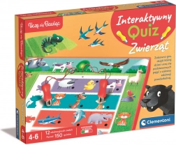 Interaktives Quiz Tiere CLEMENTONI (4–6 Jahre)
