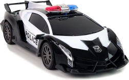 Polizei R/C Rennwagen mit Fernsteuerung + wiederaufladbare Batterie